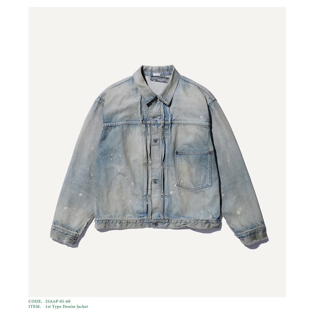 A.PRESSE 25AW 1st Type Denim Jacket